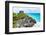 ¡Viva Mexico! Collection - Tulum Ruins along Caribbean Coastline - Yucatan-Philippe Hugonnard-Framed Photographic Print