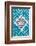 ¡Viva Mexico! Collection - Turquoise Mosaics-Philippe Hugonnard-Framed Photographic Print