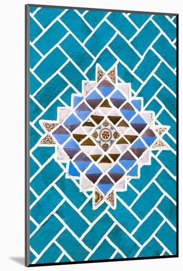 ¡Viva Mexico! Collection - Turquoise Mosaics-Philippe Hugonnard-Mounted Photographic Print