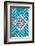 ¡Viva Mexico! Collection - Turquoise Mosaics-Philippe Hugonnard-Framed Photographic Print