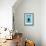 ¡Viva Mexico! Collection - Turquoise Window - Campeche-Philippe Hugonnard-Framed Photographic Print displayed on a wall