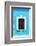 ¡Viva Mexico! Collection - Turquoise Window - Campeche-Philippe Hugonnard-Framed Photographic Print
