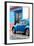 ¡Viva Mexico! Collection - VW Beetle Car and Blue Wall-Philippe Hugonnard-Framed Photographic Print