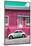 ¡Viva Mexico! Collection - VW Beetle Car and Deep pink Wall-Philippe Hugonnard-Mounted Photographic Print