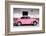 ¡Viva Mexico! Collection - VW Beetle Car and Light Pink Graffiti-Philippe Hugonnard-Framed Photographic Print