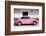 ¡Viva Mexico! Collection - VW Beetle Car and Light Pink Graffiti-Philippe Hugonnard-Framed Photographic Print