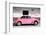 ¡Viva Mexico! Collection - VW Beetle Car and Light Pink Graffiti-Philippe Hugonnard-Framed Photographic Print