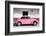 ¡Viva Mexico! Collection - VW Beetle Car and Light Pink Graffiti-Philippe Hugonnard-Framed Photographic Print