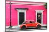 ¡Viva Mexico! Collection - VW Beetle Car - Pink & Red-Philippe Hugonnard-Mounted Photographic Print