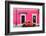 ¡Viva Mexico! Collection - VW Beetle Car - Pink & Red-Philippe Hugonnard-Framed Photographic Print