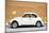 ¡Viva Mexico! Collection - White VW Beetle Car and Caramel Street Wall-Philippe Hugonnard-Mounted Photographic Print