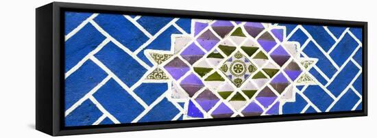 ¡Viva Mexico! Panoramic Collection - Blue Mosaics-Philippe Hugonnard-Framed Premier Image Canvas