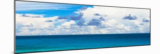 ¡Viva Mexico! Panoramic Collection - Blue Ocean and Sky - Cancun-Philippe Hugonnard-Mounted Photographic Print