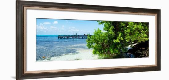 ¡Viva Mexico! Panoramic Collection - Caribbean Coastline III-Philippe Hugonnard-Framed Photographic Print