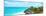 ¡Viva Mexico! Panoramic Collection - Caribbean Coastline in Tulum IX-Philippe Hugonnard-Mounted Photographic Print