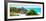 ¡Viva Mexico! Panoramic Collection - Caribbean Coastline in Tulum VI-Philippe Hugonnard-Framed Photographic Print