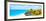 ¡Viva Mexico! Panoramic Collection - Caribbean Coastline in Tulum XI-Philippe Hugonnard-Framed Photographic Print