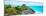 ¡Viva Mexico! Panoramic Collection - Caribbean Coastline in Tulum XII-Philippe Hugonnard-Mounted Photographic Print