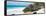 ?Viva Mexico! Panoramic Collection - Caribbean Coastline - Tulum IV-Philippe Hugonnard-Framed Premier Image Canvas