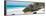 ?Viva Mexico! Panoramic Collection - Caribbean Coastline - Tulum IV-Philippe Hugonnard-Framed Premier Image Canvas