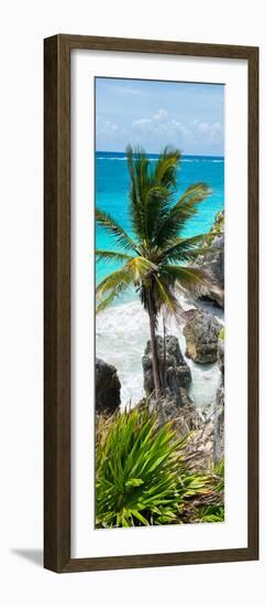 ¡Viva Mexico! Panoramic Collection - Caribbean Coastline - Tulum IX-Philippe Hugonnard-Framed Photographic Print