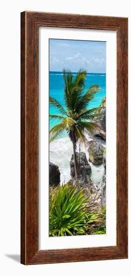 ¡Viva Mexico! Panoramic Collection - Caribbean Coastline - Tulum IX-Philippe Hugonnard-Framed Photographic Print