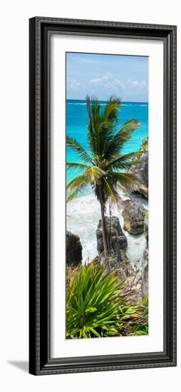 ¡Viva Mexico! Panoramic Collection - Caribbean Coastline - Tulum IX-Philippe Hugonnard-Framed Photographic Print