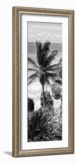 ?Viva Mexico! Panoramic Collection - Caribbean Coastline - Tulum X-Philippe Hugonnard-Framed Photographic Print