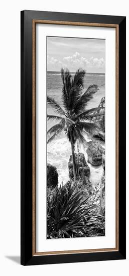 ?Viva Mexico! Panoramic Collection - Caribbean Coastline - Tulum X-Philippe Hugonnard-Framed Photographic Print