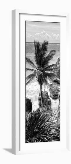 ?Viva Mexico! Panoramic Collection - Caribbean Coastline - Tulum X-Philippe Hugonnard-Framed Photographic Print