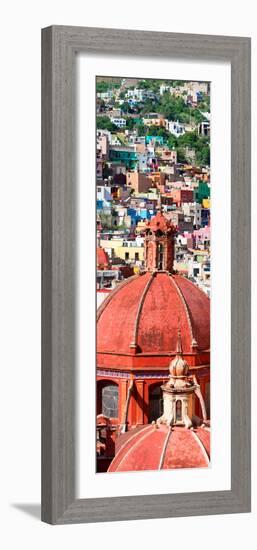 ¡Viva Mexico! Panoramic Collection - Church Domes Guanajuato-Philippe Hugonnard-Framed Photographic Print