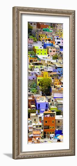 ¡Viva Mexico! Panoramic Collection - Colorful Cityscape - Guanajuato VI-Philippe Hugonnard-Framed Photographic Print