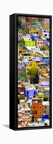 ¡Viva Mexico! Panoramic Collection - Colorful Cityscape - Guanajuato VI-Philippe Hugonnard-Framed Premier Image Canvas