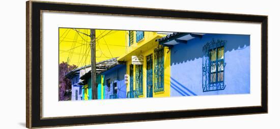 ¡Viva Mexico! Panoramic Collection - Colorful Houses in San Cristobal V-Philippe Hugonnard-Framed Photographic Print