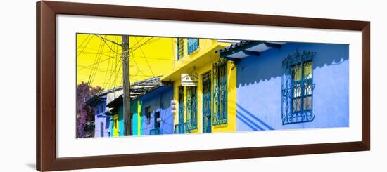 ¡Viva Mexico! Panoramic Collection - Colorful Houses in San Cristobal V-Philippe Hugonnard-Framed Photographic Print