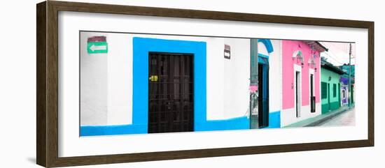¡Viva Mexico! Panoramic Collection - Colorful Street II-Philippe Hugonnard-Framed Photographic Print
