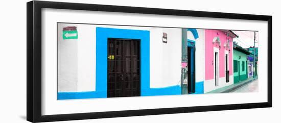 ¡Viva Mexico! Panoramic Collection - Colorful Street II-Philippe Hugonnard-Framed Photographic Print