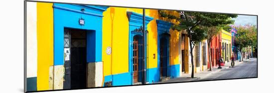 ¡Viva Mexico! Panoramic Collection - Colorful Street in Oaxaca-Philippe Hugonnard-Mounted Photographic Print