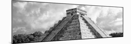 ¡Viva Mexico! Panoramic Collection - El Castillo Pyramid - Chichen Itza II-Philippe Hugonnard-Mounted Photographic Print