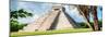 ¡Viva Mexico! Panoramic Collection - El Castillo Pyramid - Chichen Itza VII-Philippe Hugonnard-Mounted Photographic Print