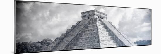 ¡Viva Mexico! Panoramic Collection - El Castillo Pyramid in Chichen Itza XIV-Philippe Hugonnard-Mounted Photographic Print