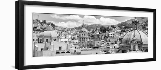 ¡Viva Mexico! Panoramic Collection - Guanajuato Cityscape III-Philippe Hugonnard-Framed Photographic Print