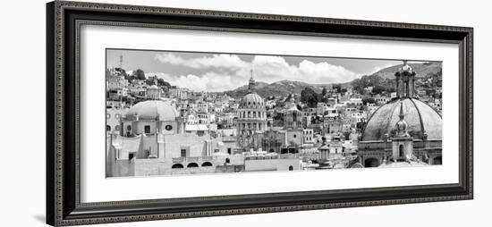 ¡Viva Mexico! Panoramic Collection - Guanajuato Cityscape III-Philippe Hugonnard-Framed Photographic Print