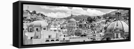 ¡Viva Mexico! Panoramic Collection - Guanajuato Cityscape III-Philippe Hugonnard-Framed Premier Image Canvas
