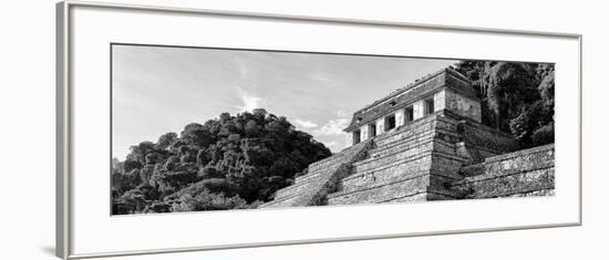 ¡Viva Mexico! Panoramic Collection - Mayan Temple of Inscriptions - Palenque II-Philippe Hugonnard-Framed Photographic Print