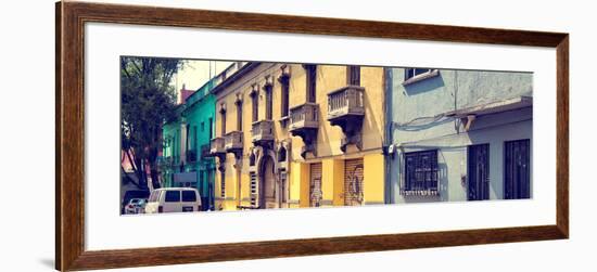 ¡Viva Mexico! Panoramic Collection - Mexico City Architecture-Philippe Hugonnard-Framed Photographic Print