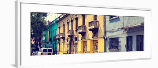 ¡Viva Mexico! Panoramic Collection - Mexico City Architecture-Philippe Hugonnard-Framed Photographic Print