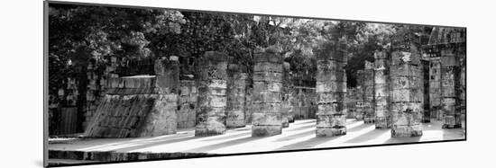 ¡Viva Mexico! Panoramic Collection - One Thousand Mayan Columns - Chichen Itza-Philippe Hugonnard-Mounted Photographic Print