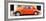 ¡Viva Mexico! Panoramic Collection - Orange VW Beetle Car-Philippe Hugonnard-Framed Photographic Print