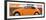 ¡Viva Mexico! Panoramic Collection - Orange VW Beetle-Philippe Hugonnard-Framed Photographic Print